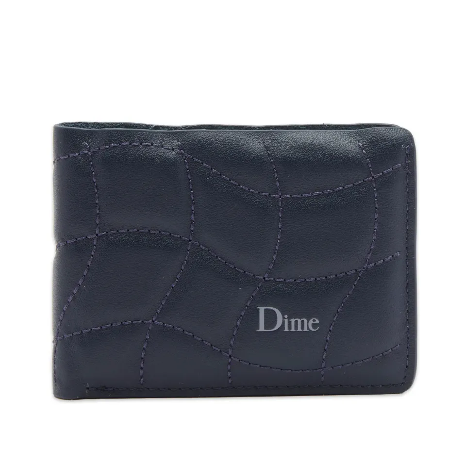 Quilted Leather Bifold Wallet