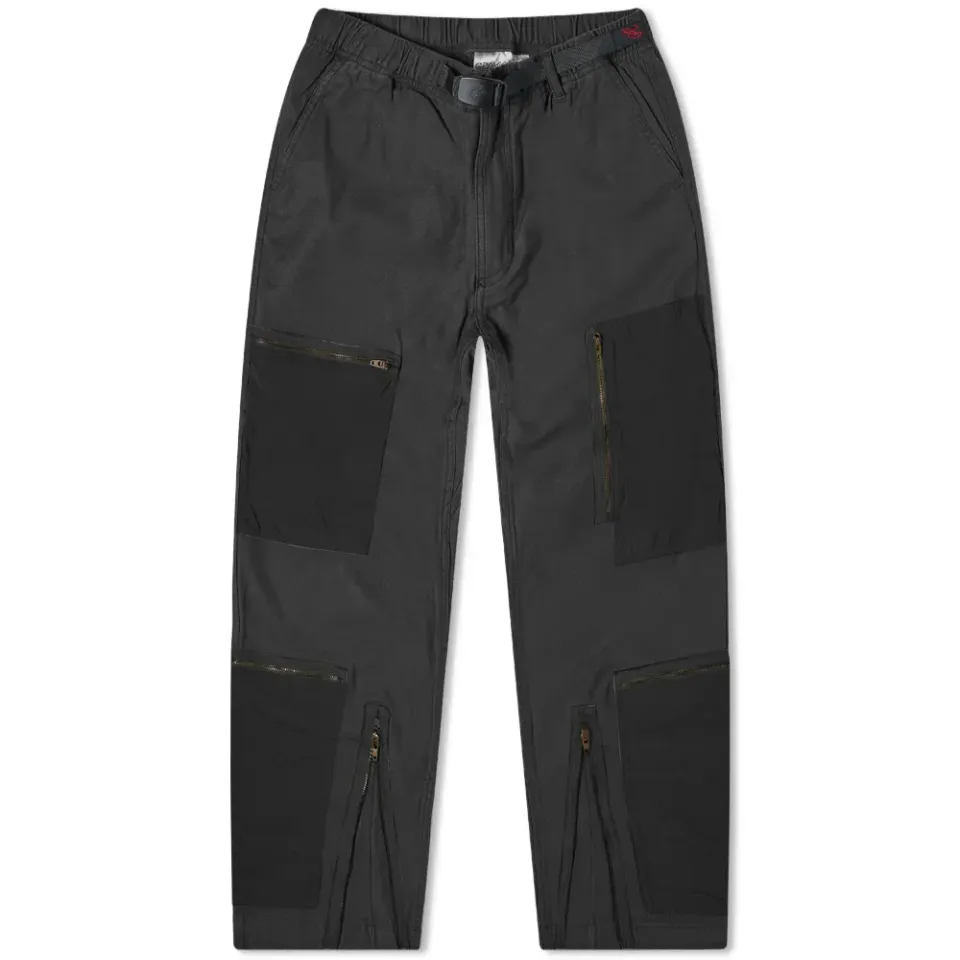 Back Satin Parachute Pants
