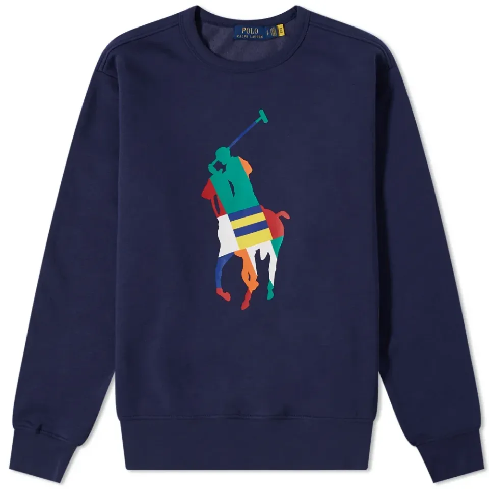 Multicolour Pony Crew Sweat