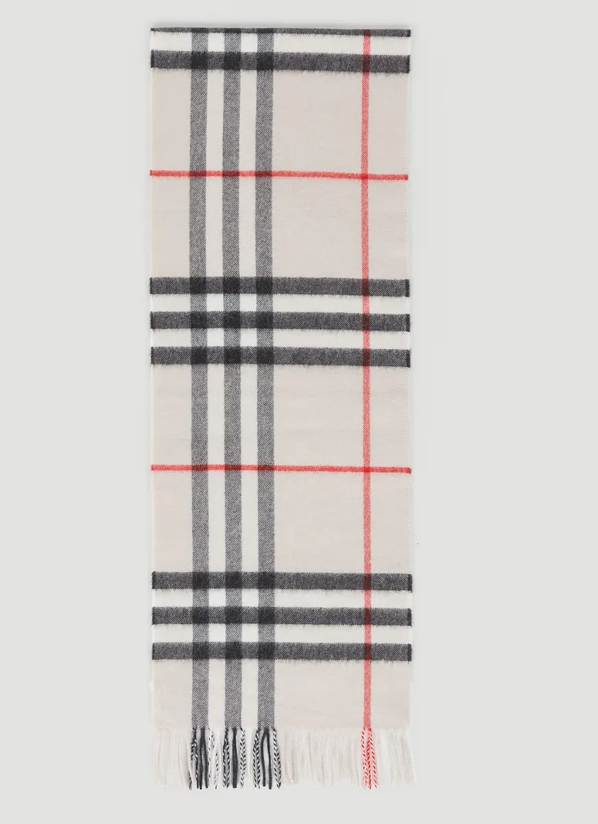 Giant Check Scarf