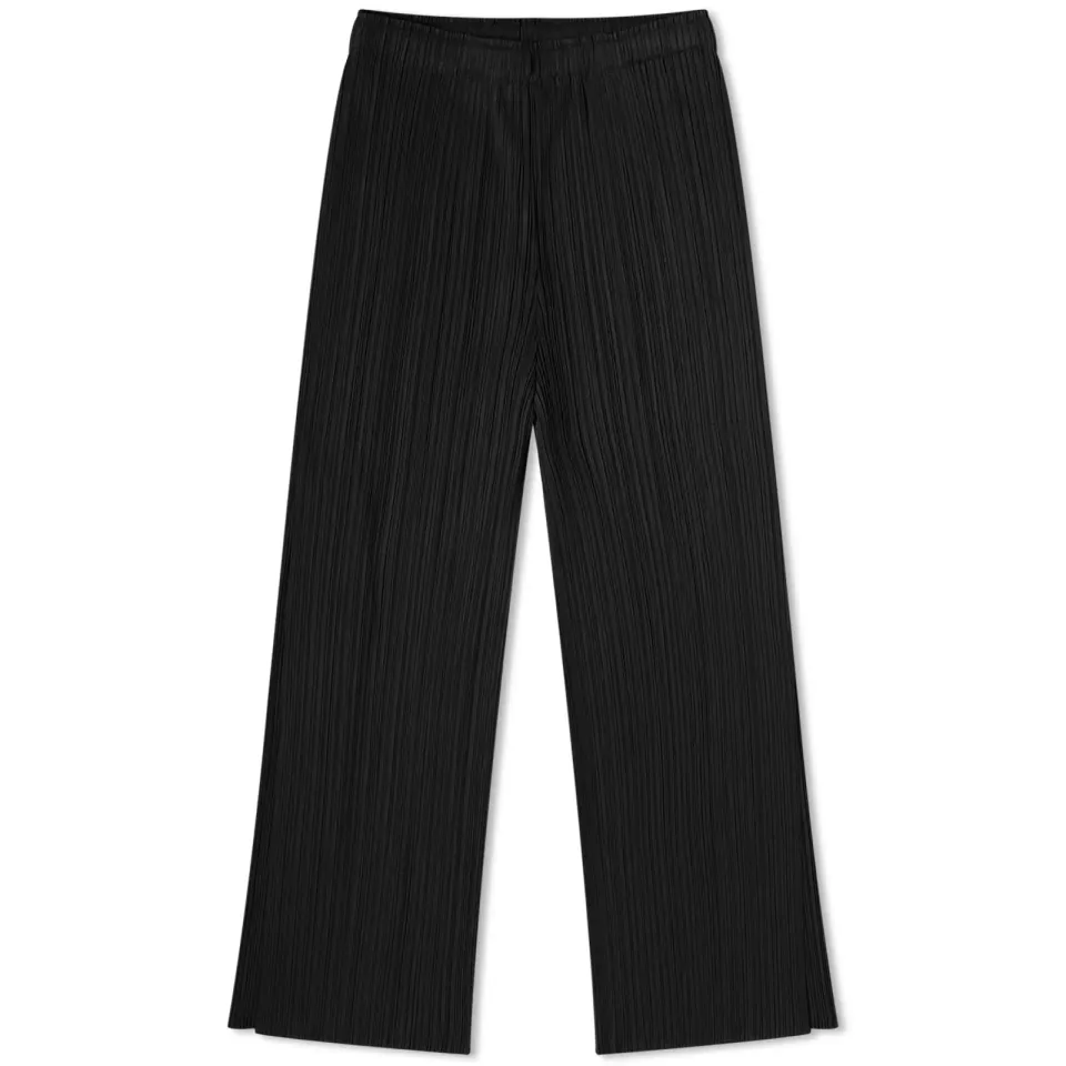 Wide Pleats Trousers