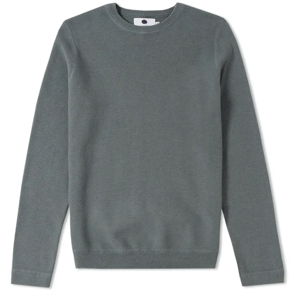Hubert Honeycomb Crew Knit