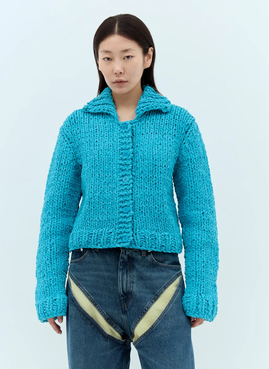Chenille Cardigan