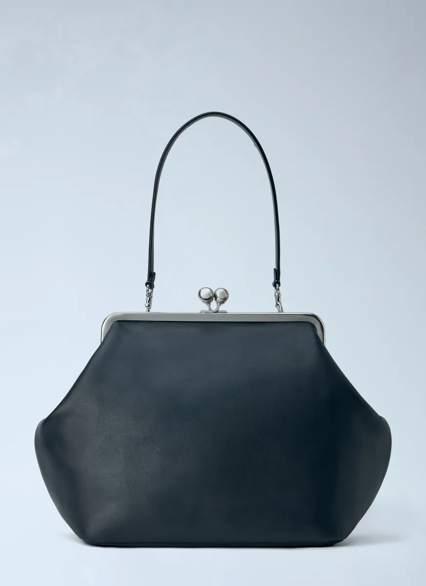 Large Kisslock Frame Bag
