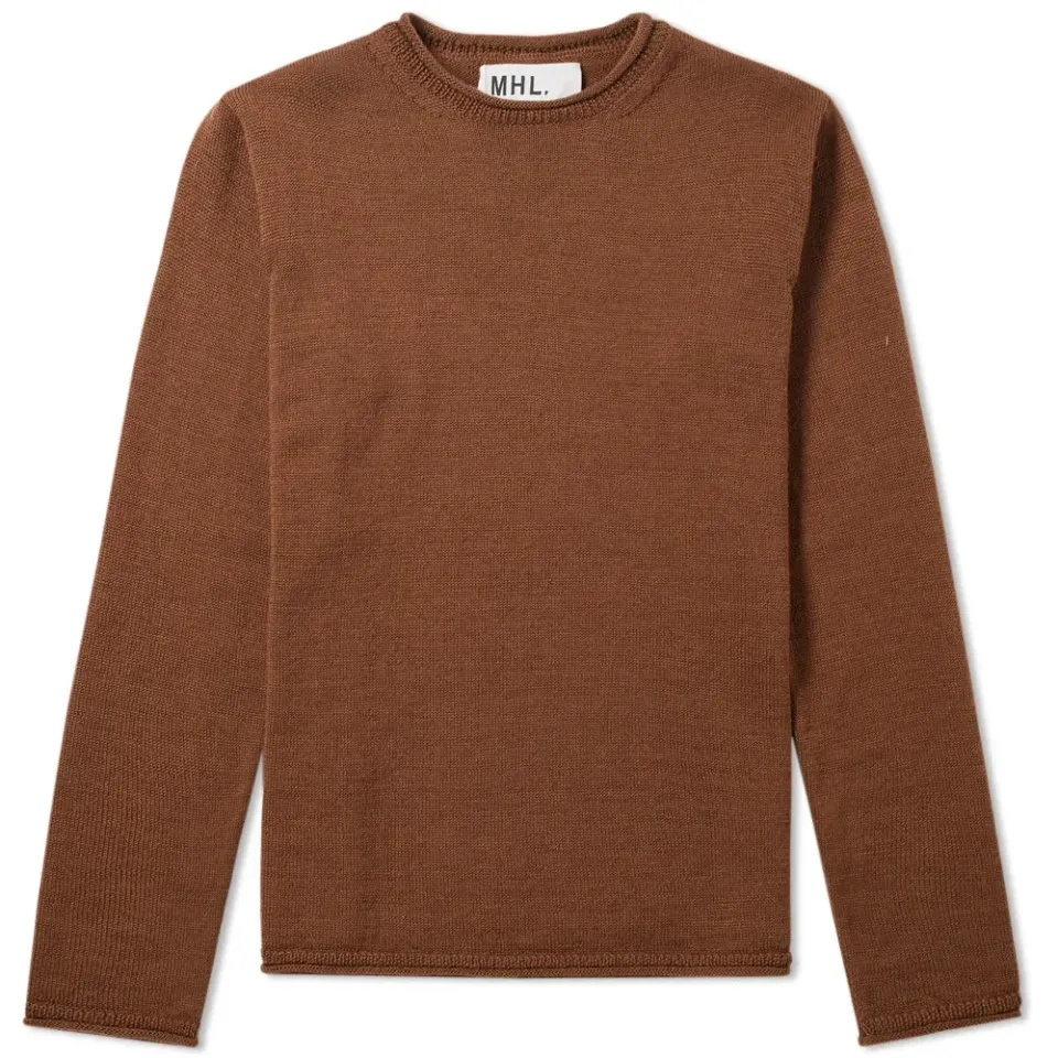 MHL. by Margaret Howell Rolled Edge Crew Knit