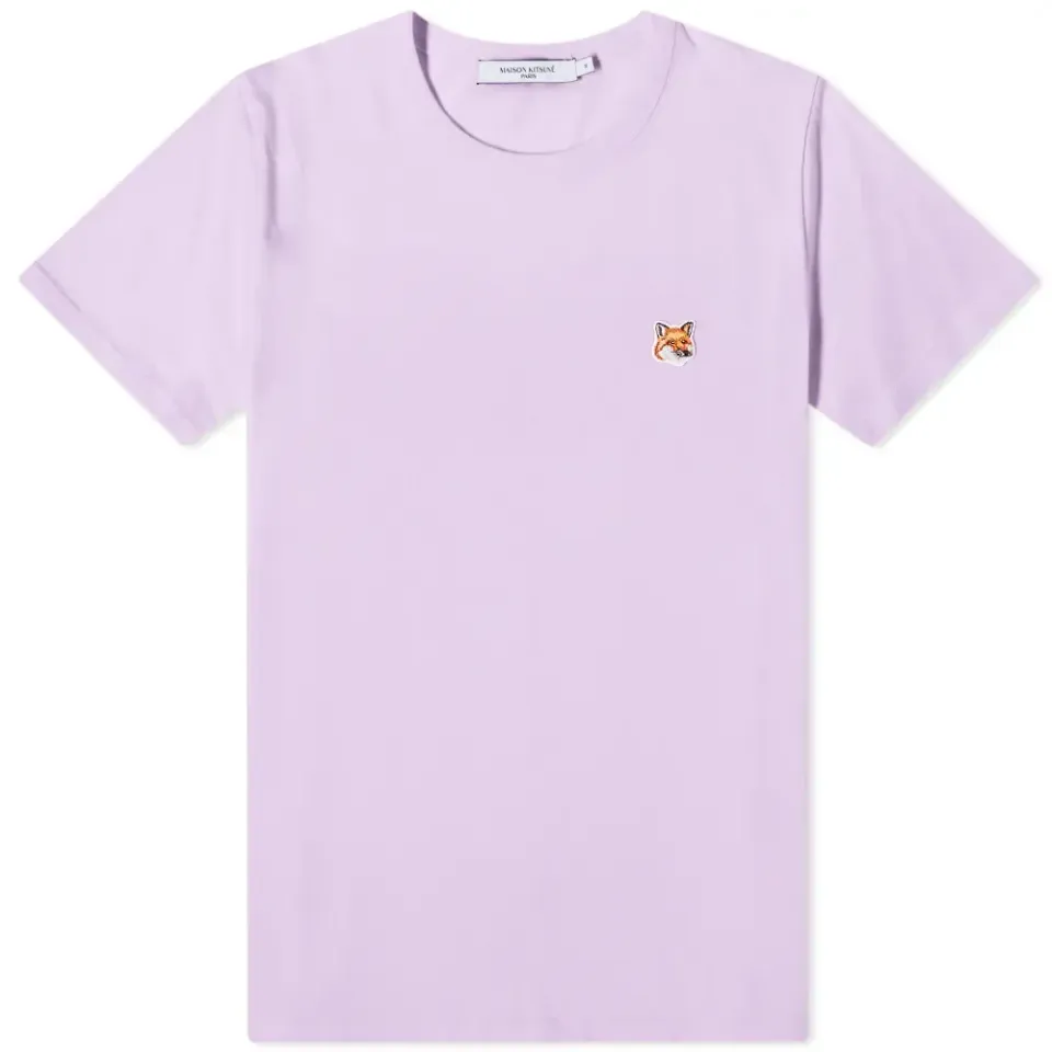 Maison Kitsuné Fox Head Patch Classic T-Shirt