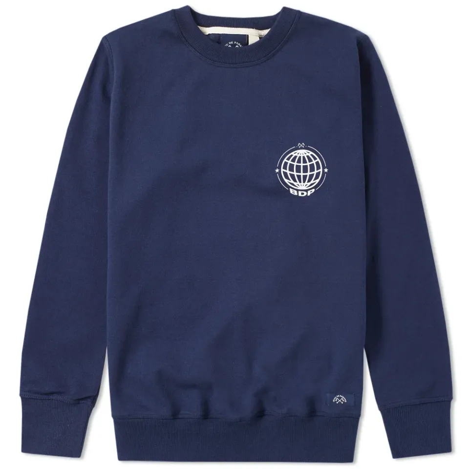 Globe Print Sweat