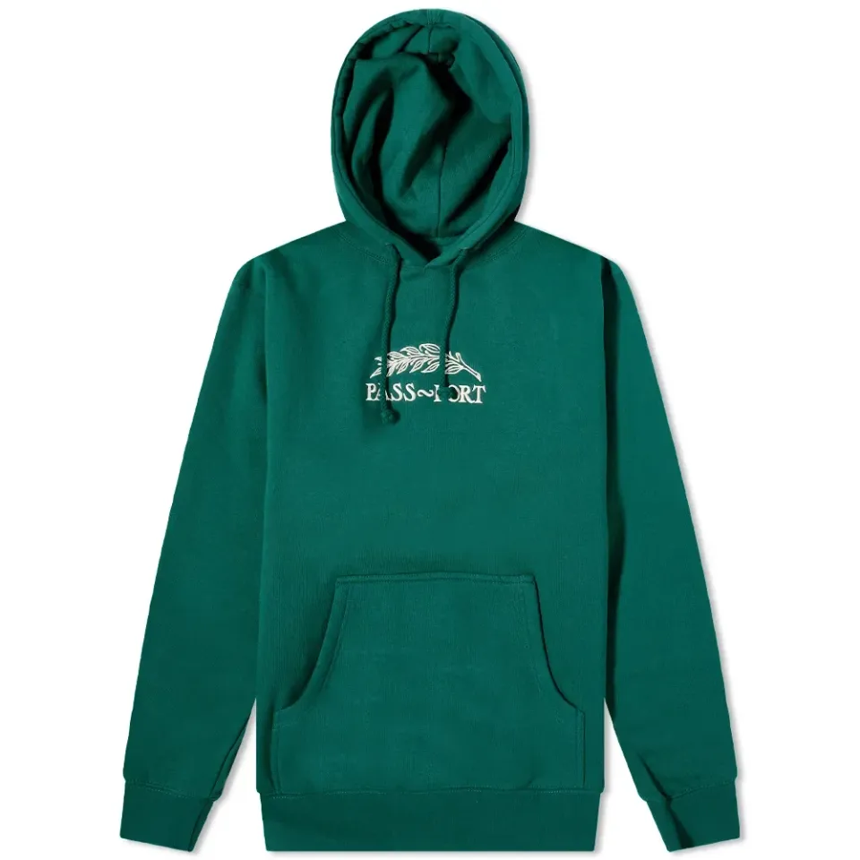 Pass-Port Quill Embroidery Hoodie