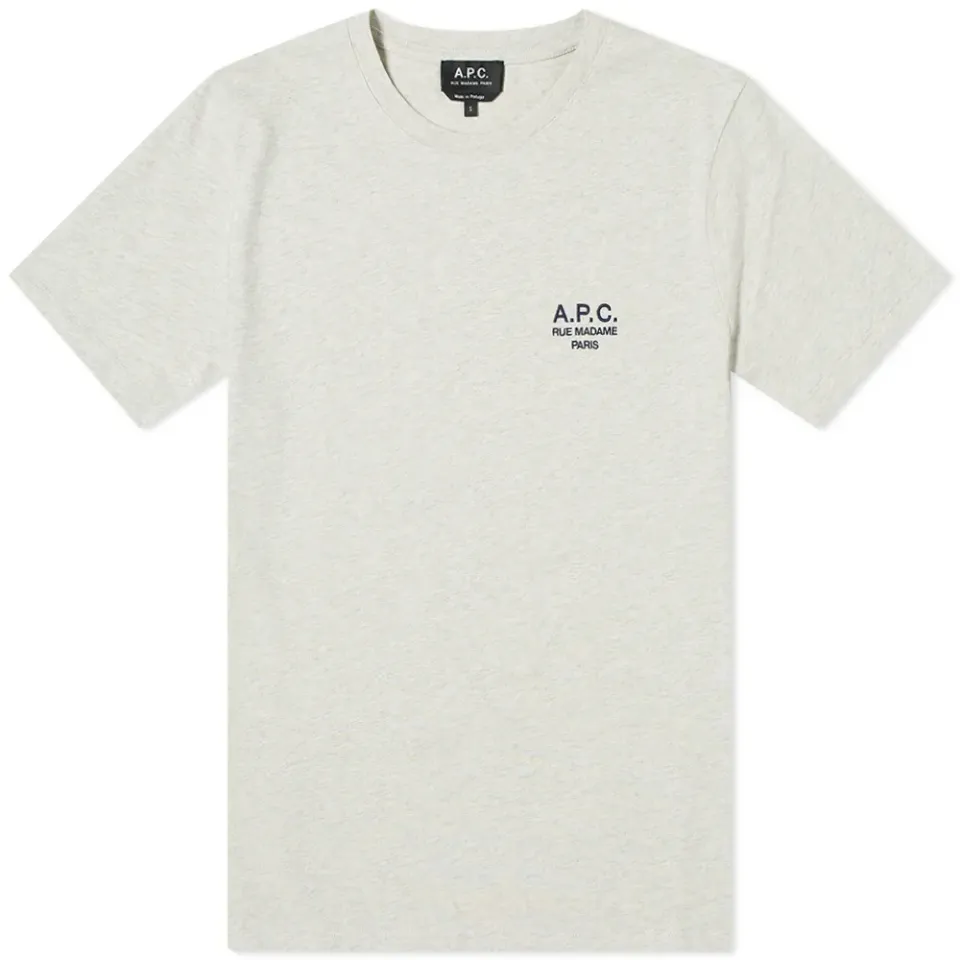 A.P.C. Raymond Embroidered Logo T-Shirt