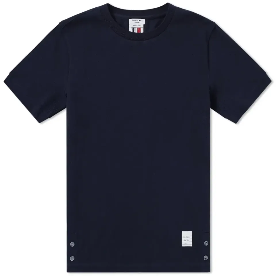 Back Stripe Pique Tee