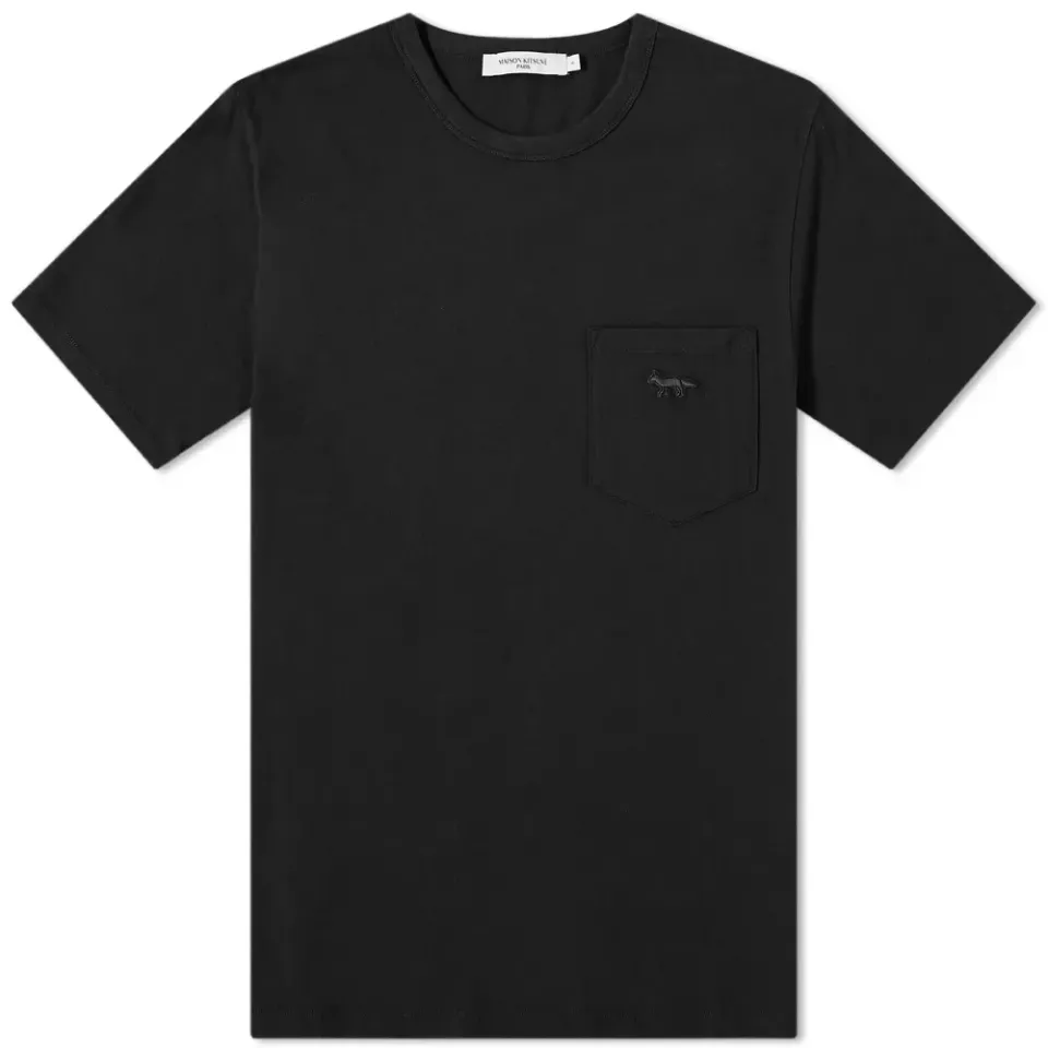 Maison Kitsuné Tonal Fox Patch Pocket Classic T-Shirt