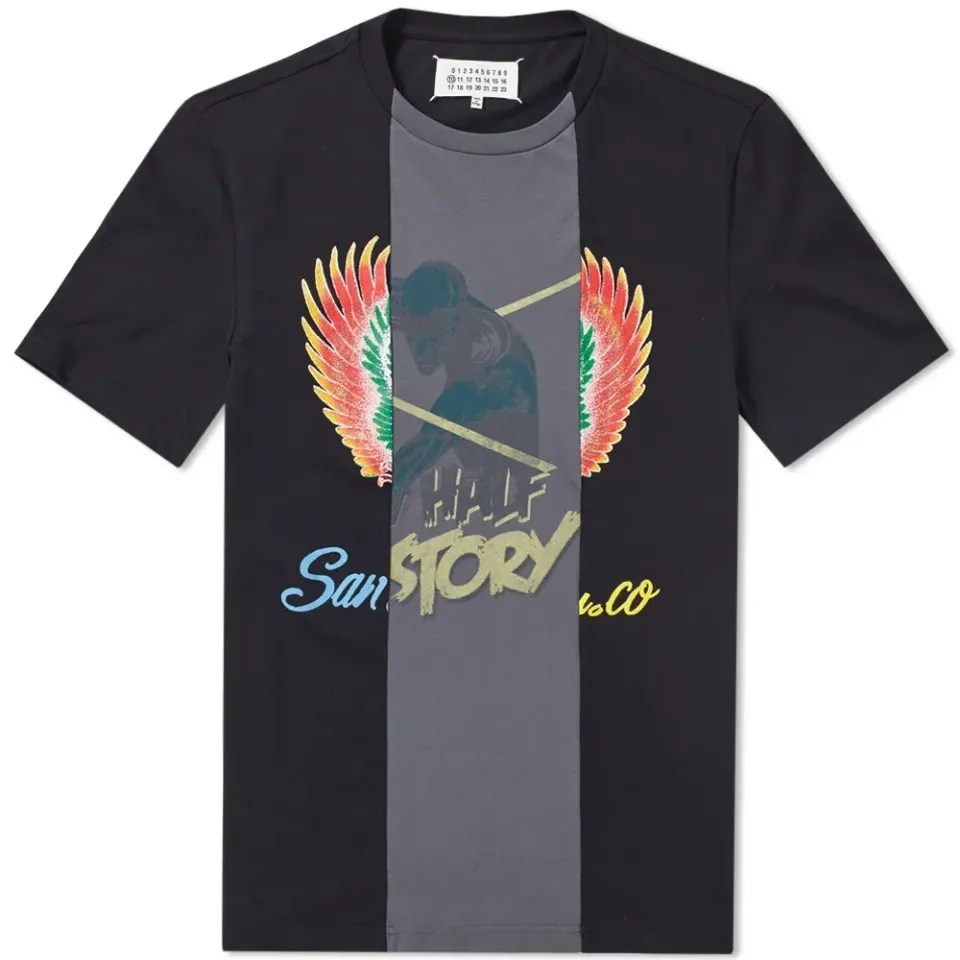 10 Patchwork Print Tee