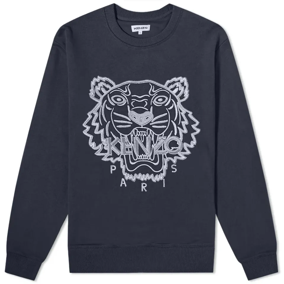 Tiger Embroidered Skate Sweat