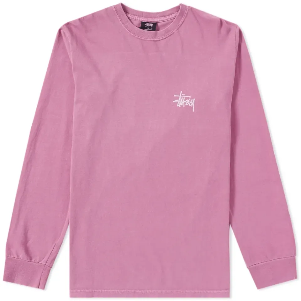 Long Sleeve Basic Pigment Dyed Tee