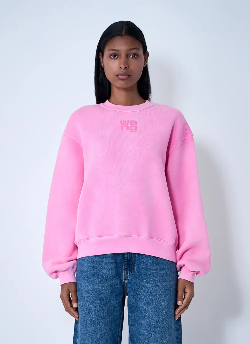 Logo Motif Sweatshirt