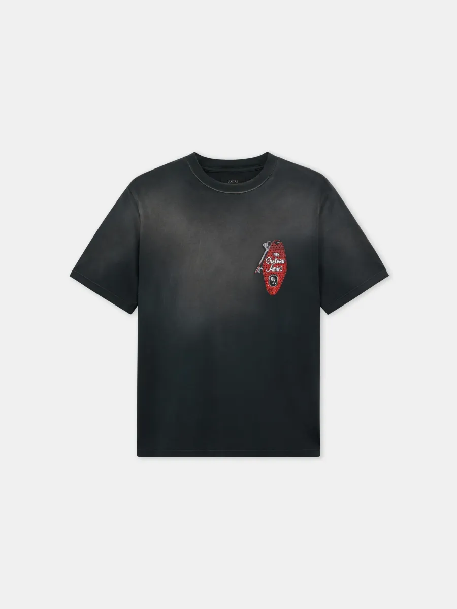 CHATEAU KEYS TEE - Black