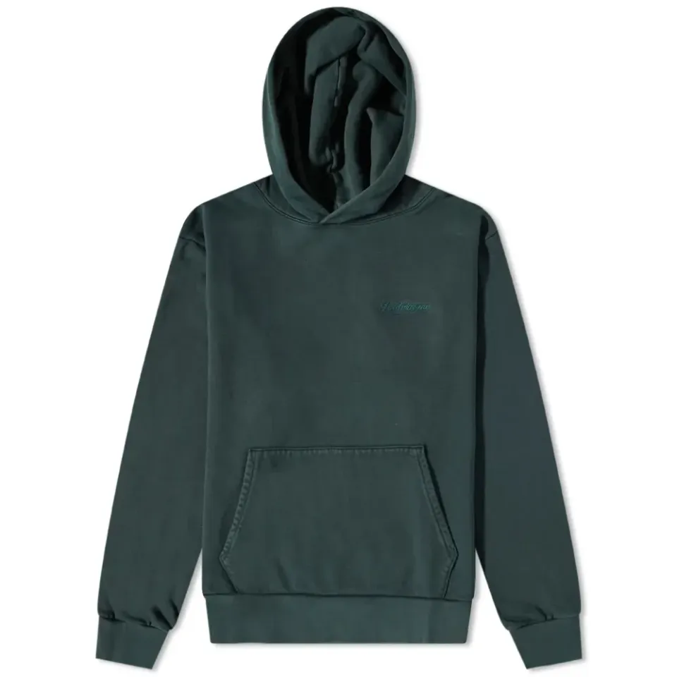 Embroidered Logo Hoodie