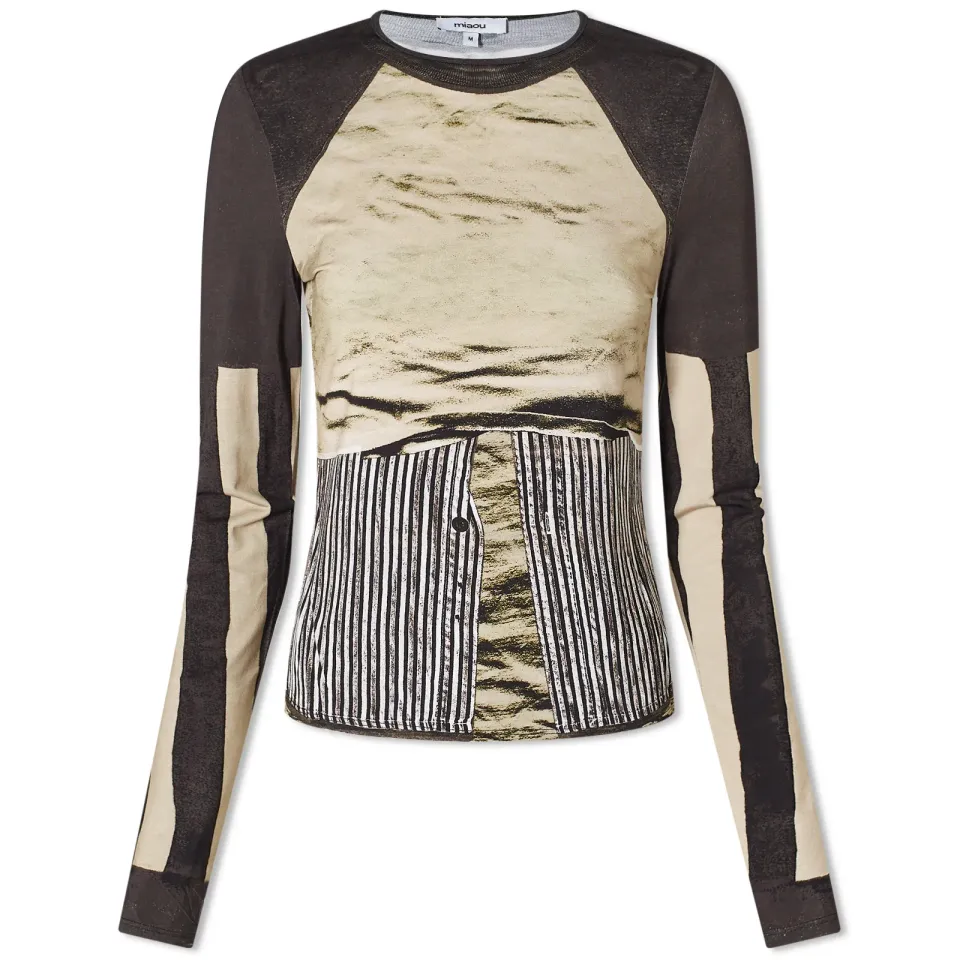Long Sleeve Moto T-Shirt