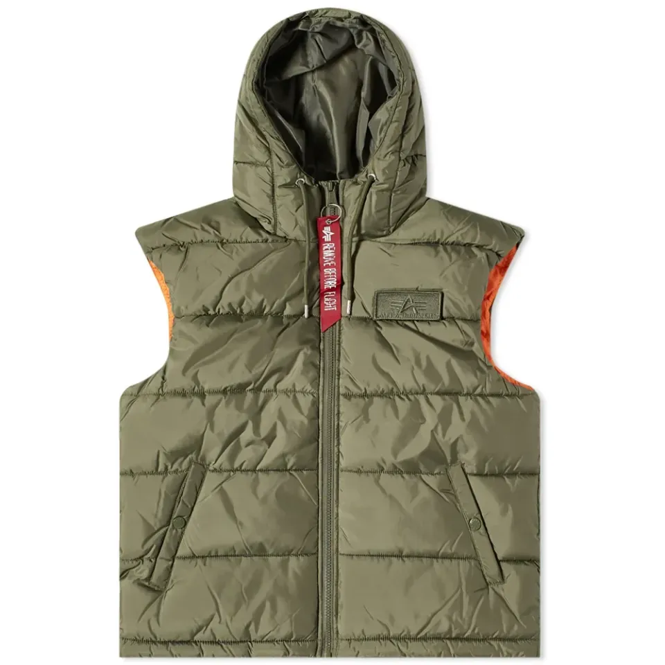 Hooded Puffer Vest