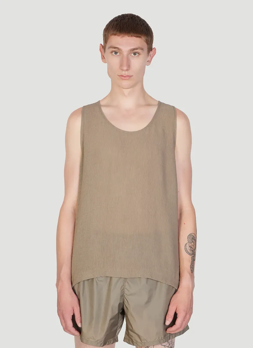 Muck Ruffle Tank Top