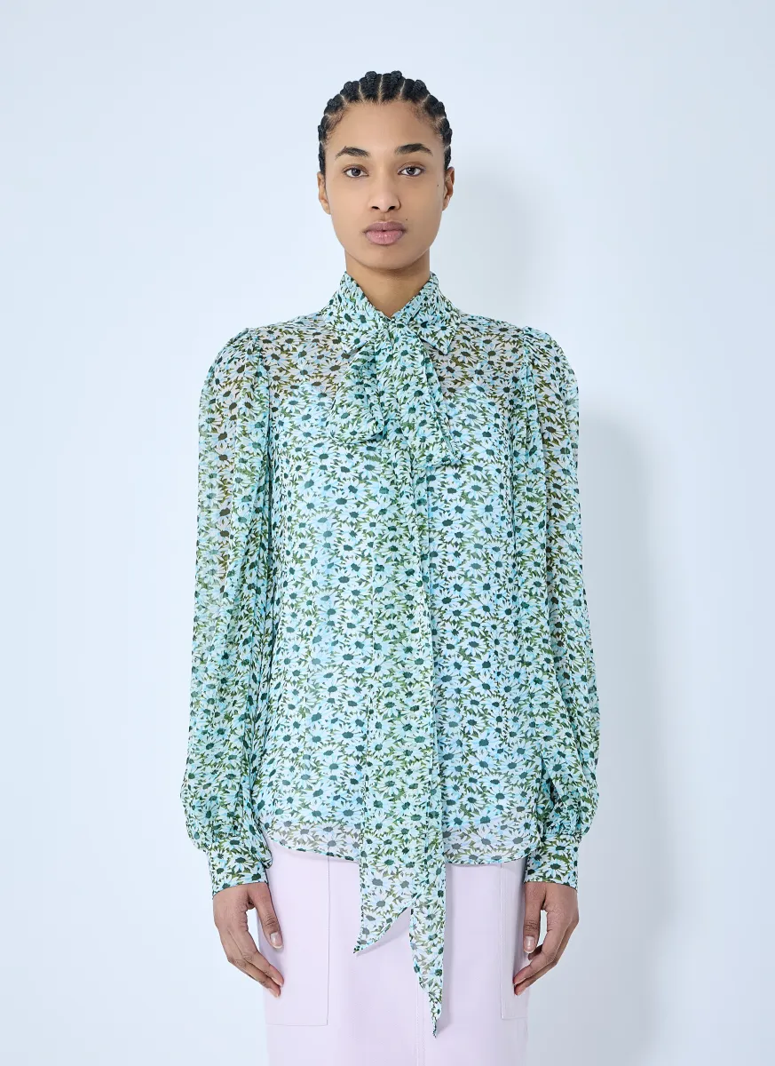 Daisy Silk Shirt