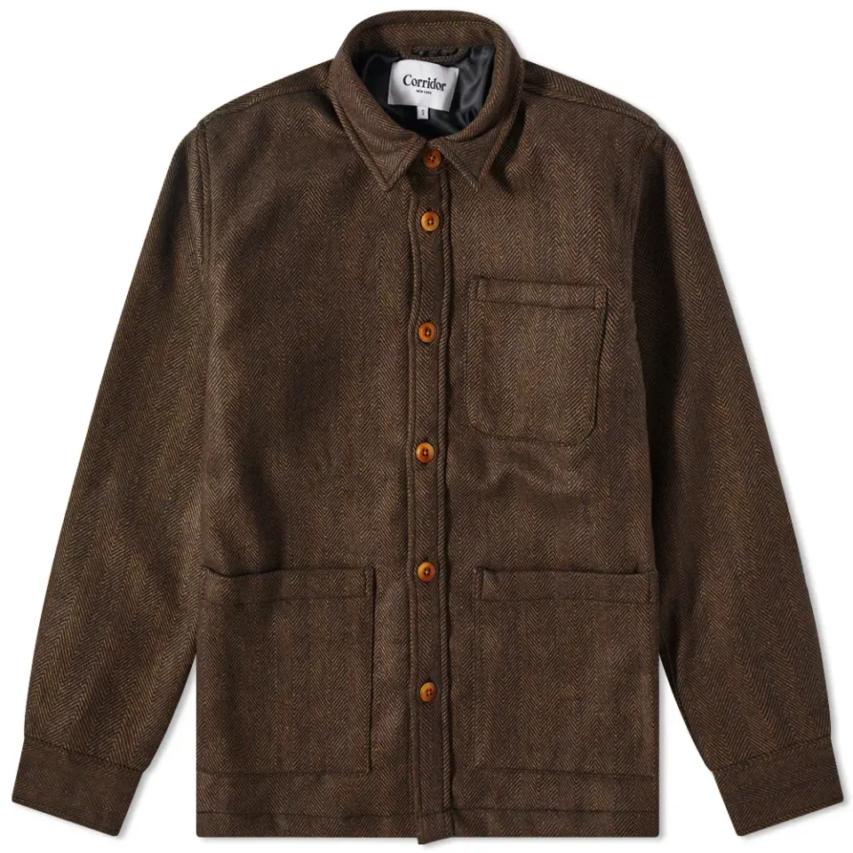 Vibrant Fall Herringbone Jacket