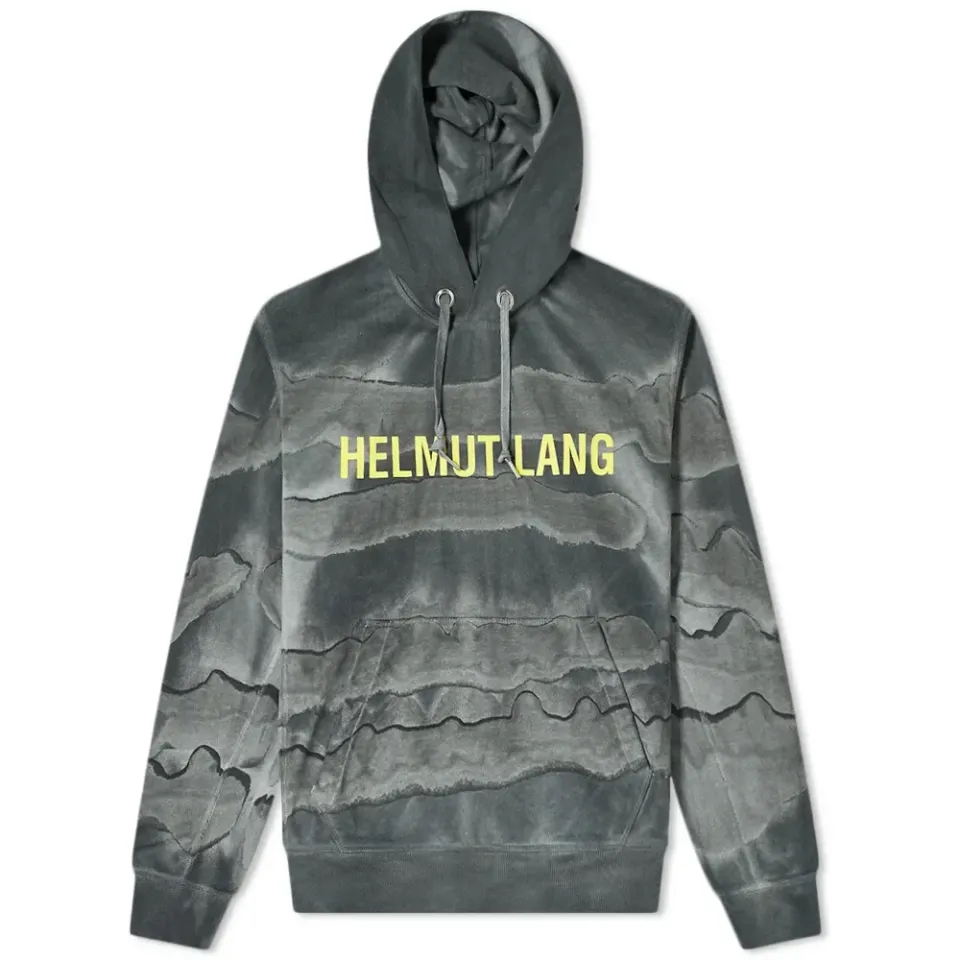 Overdyed Logo Hoody