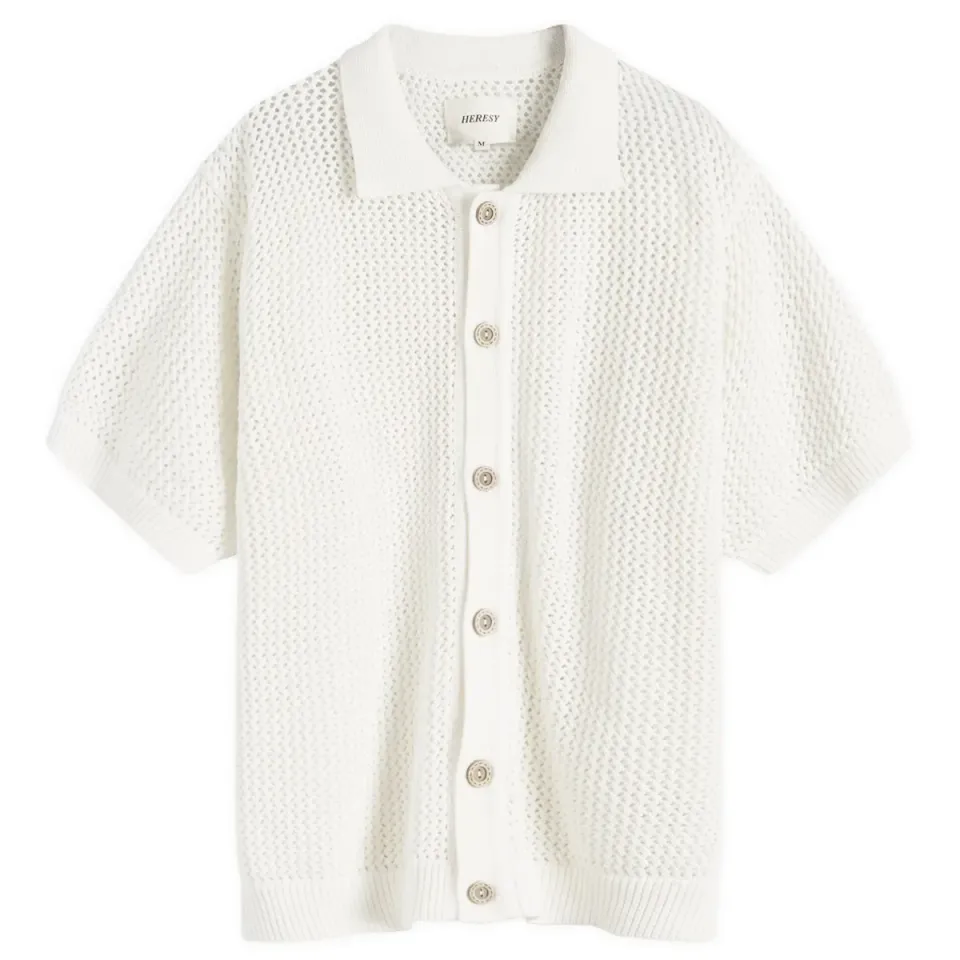 Braid Knitted Shirt
