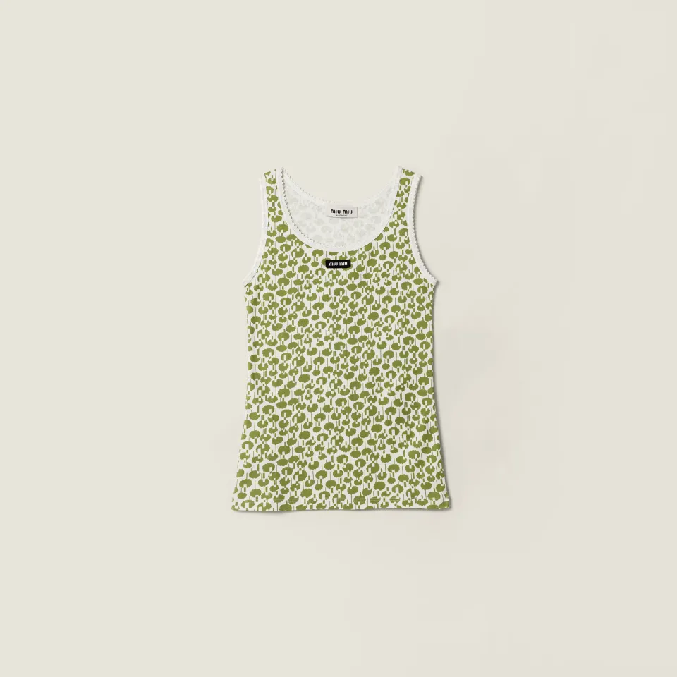 Cotton tank top