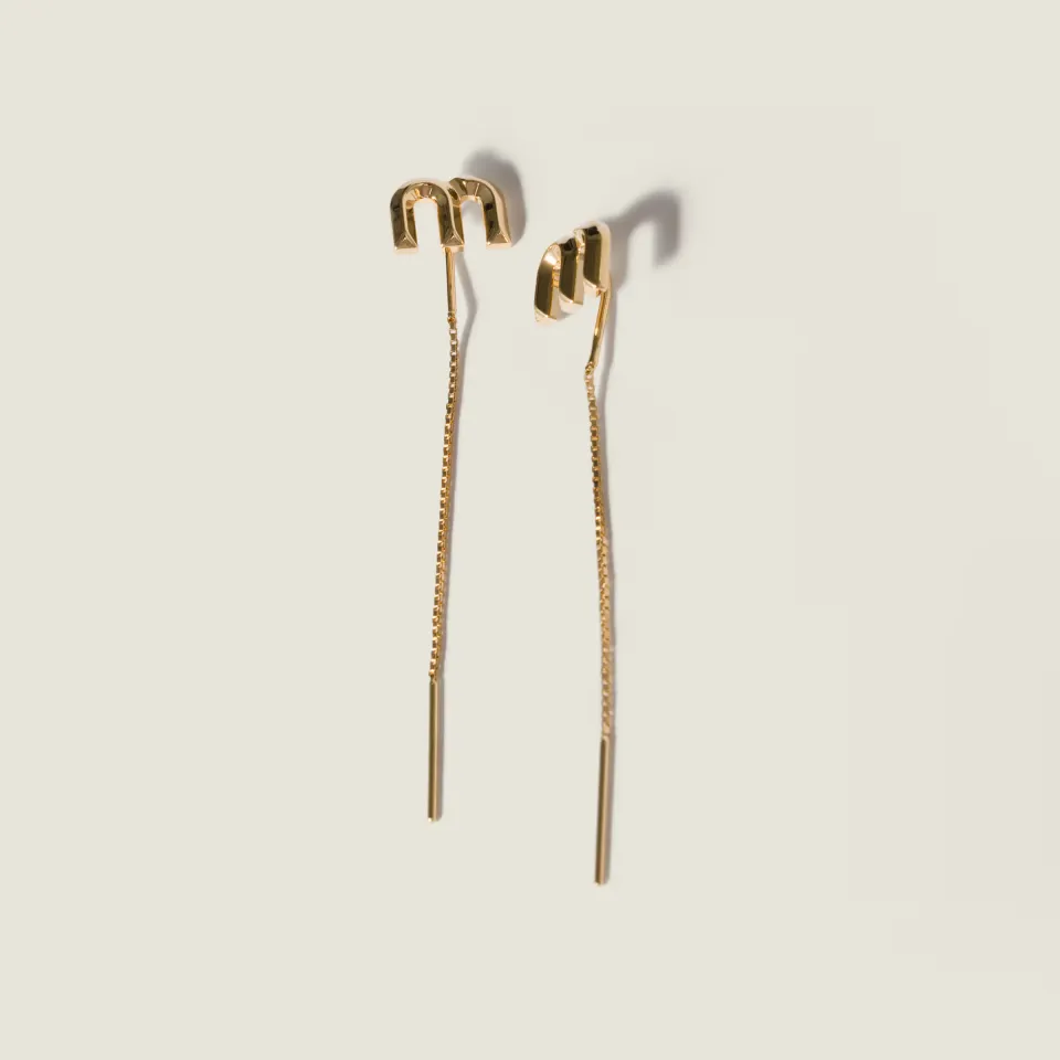 Metal earrings