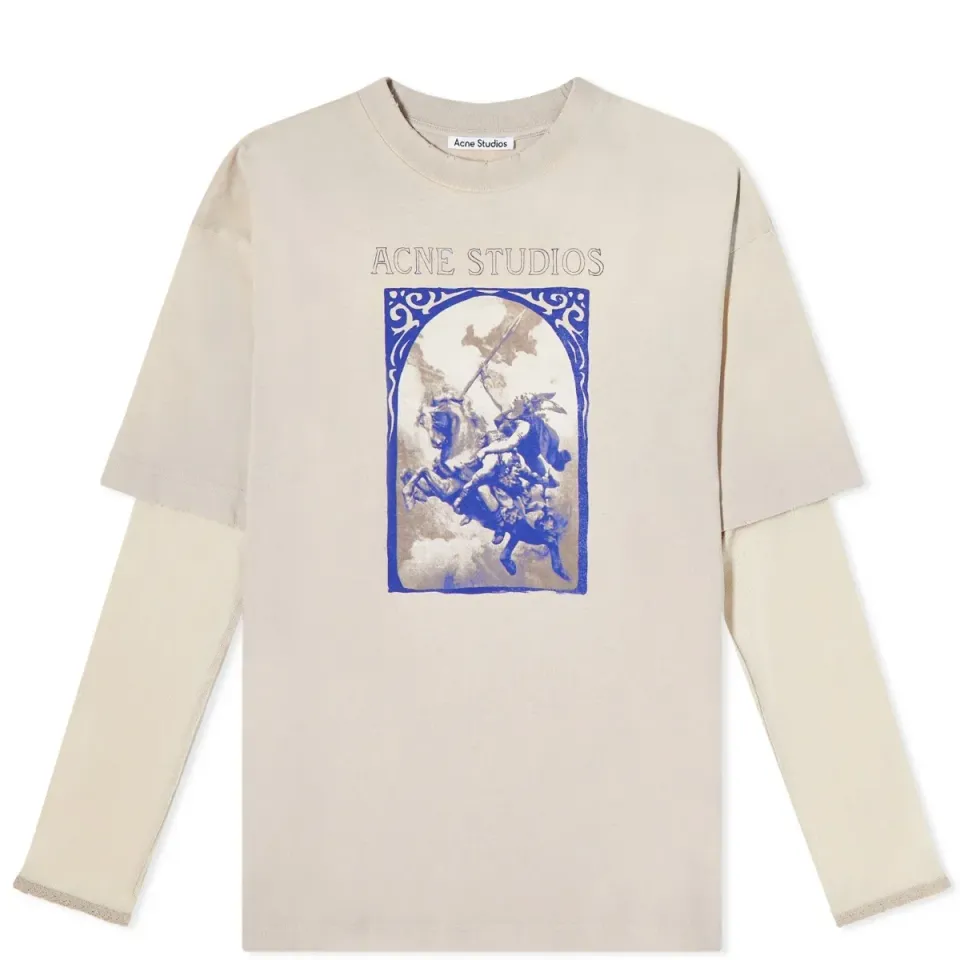 Long Sleeve Edra Broken Tee