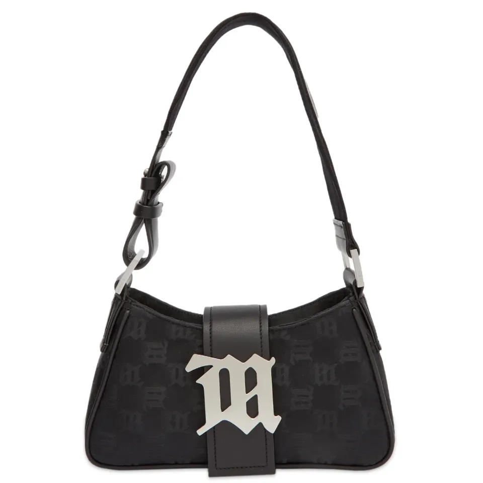 Jacquard Monogram Mini Shoulder Bag