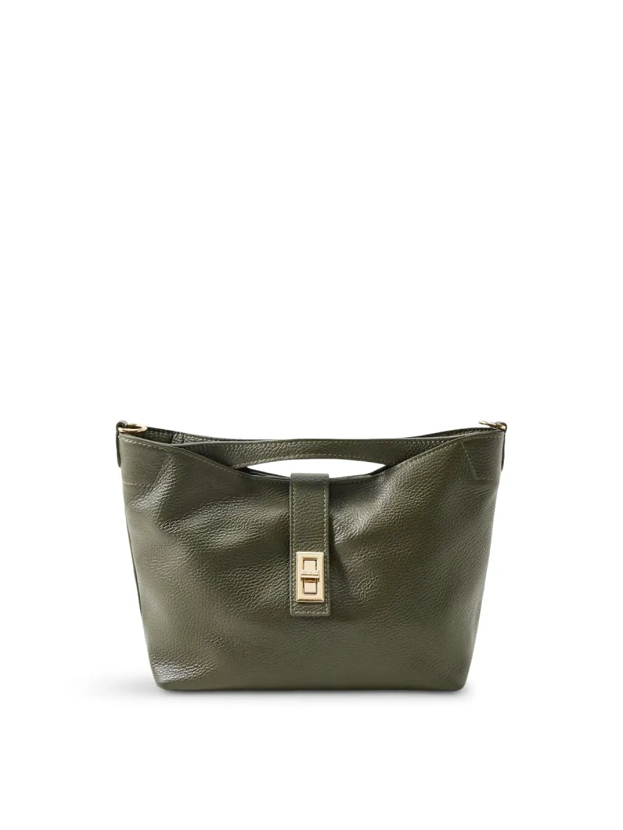 Clarity Medium Leather Shoulder Bag