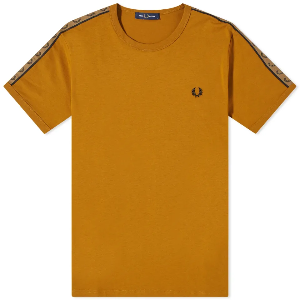Contrast Tape Ringer T-Shirt
