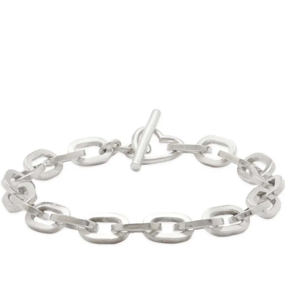 Heart T-Bar Bracelet