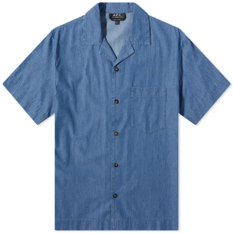 A.P.C. Edd Stripe Vacation Shirt