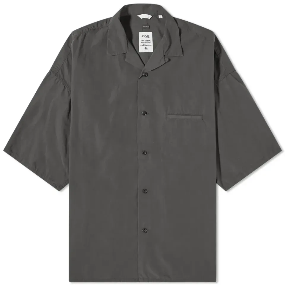 Open Collar Wind Shirt