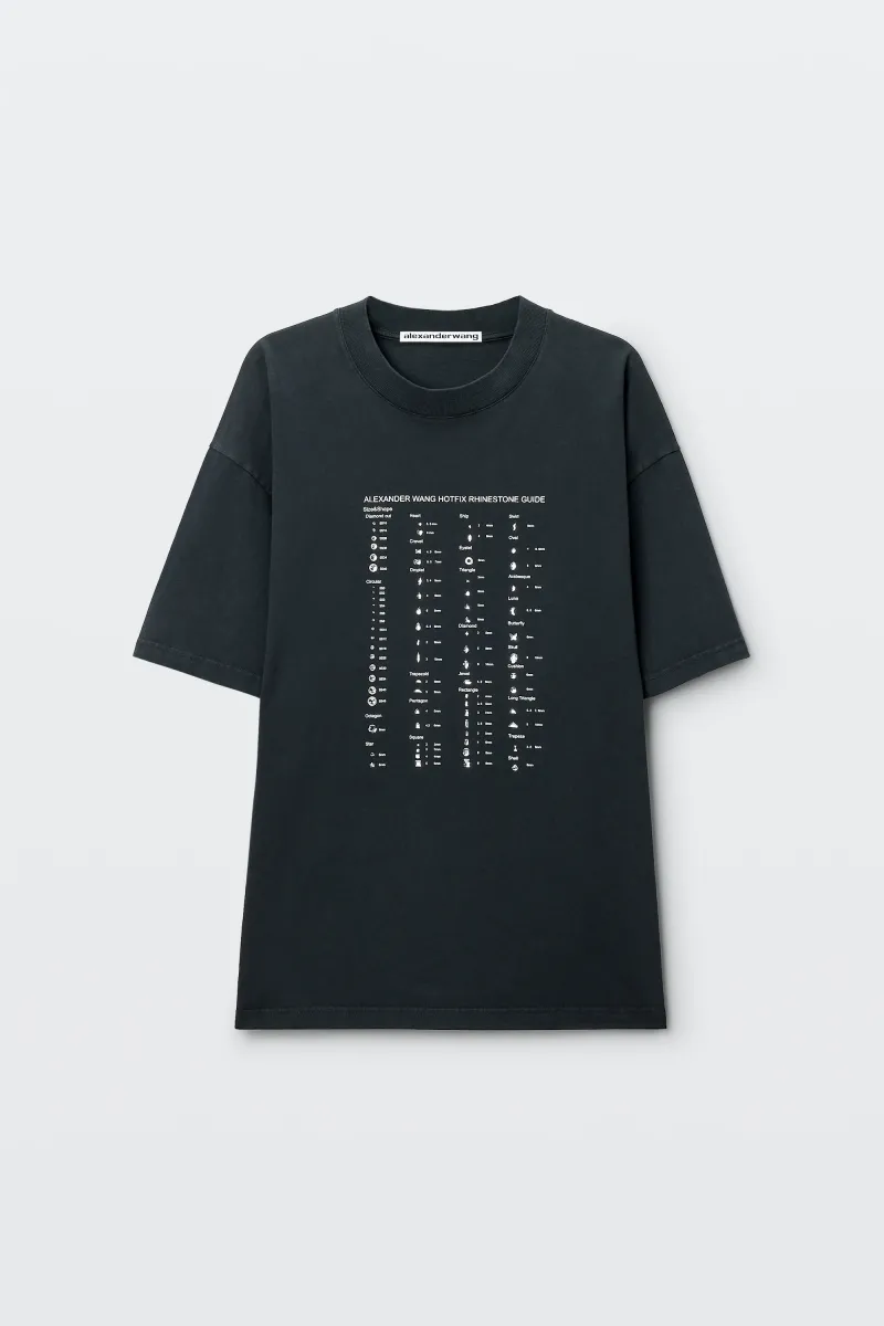 CRYSTAL GRAPHIC TEE