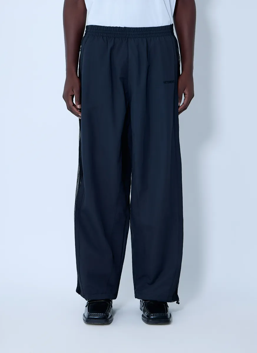 Mesh Panel Track Pants