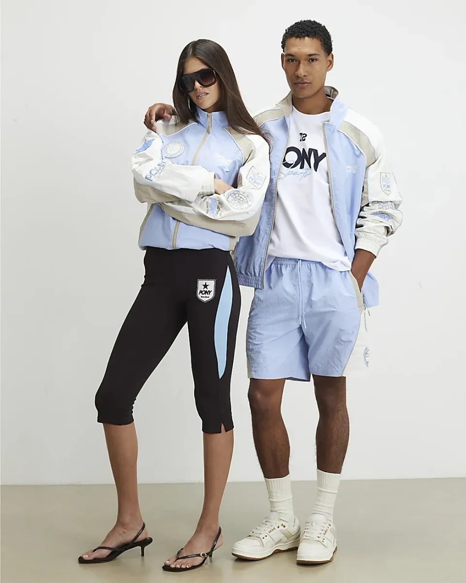 Pony Blocked Track Top