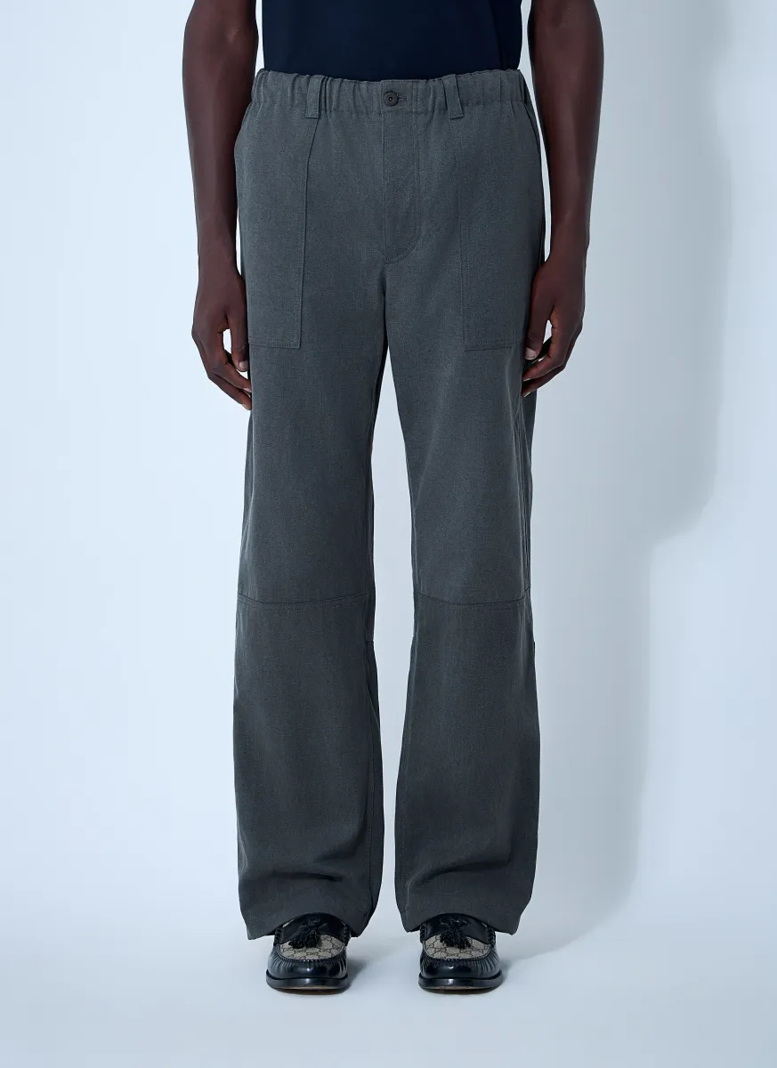 Faded Canvas Pants