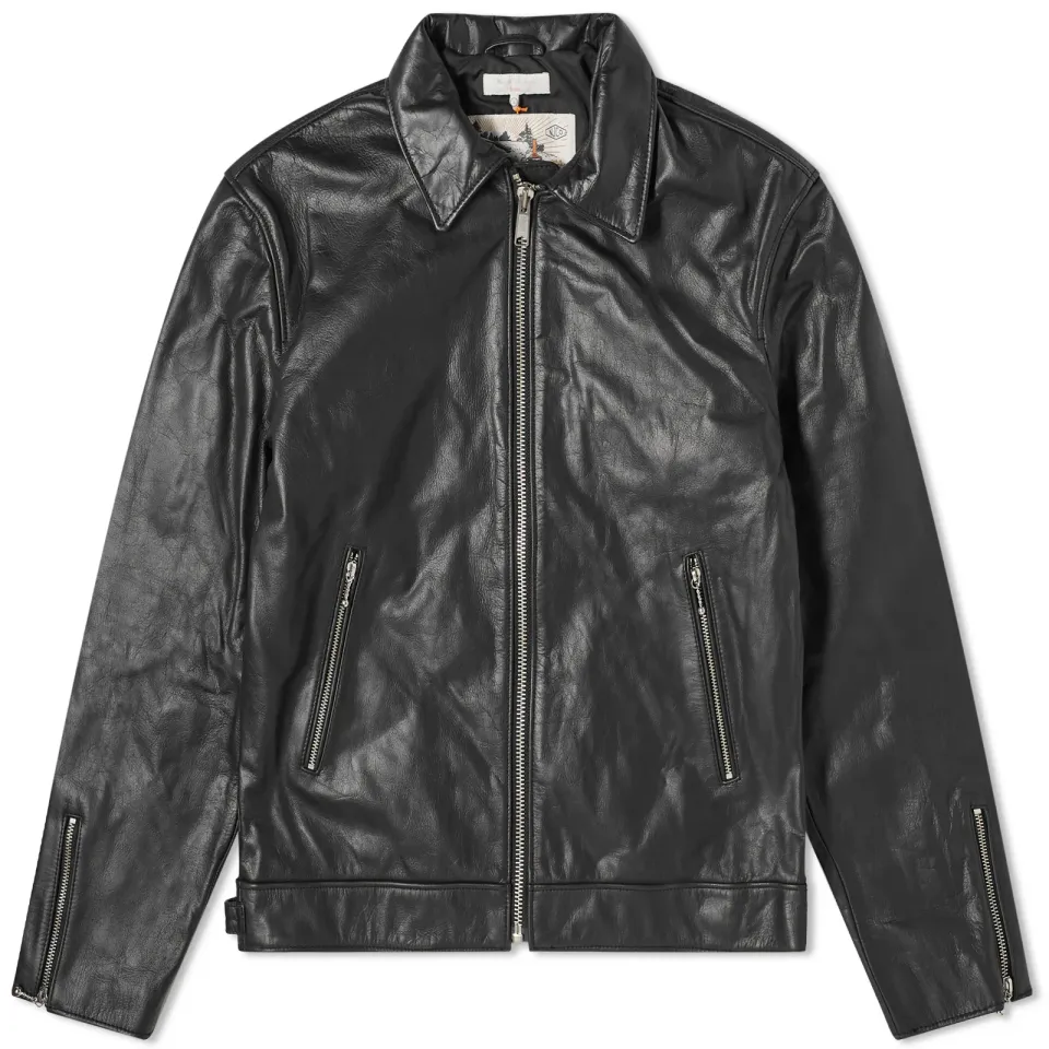 Nudie Eddy Rider Leather Jacket