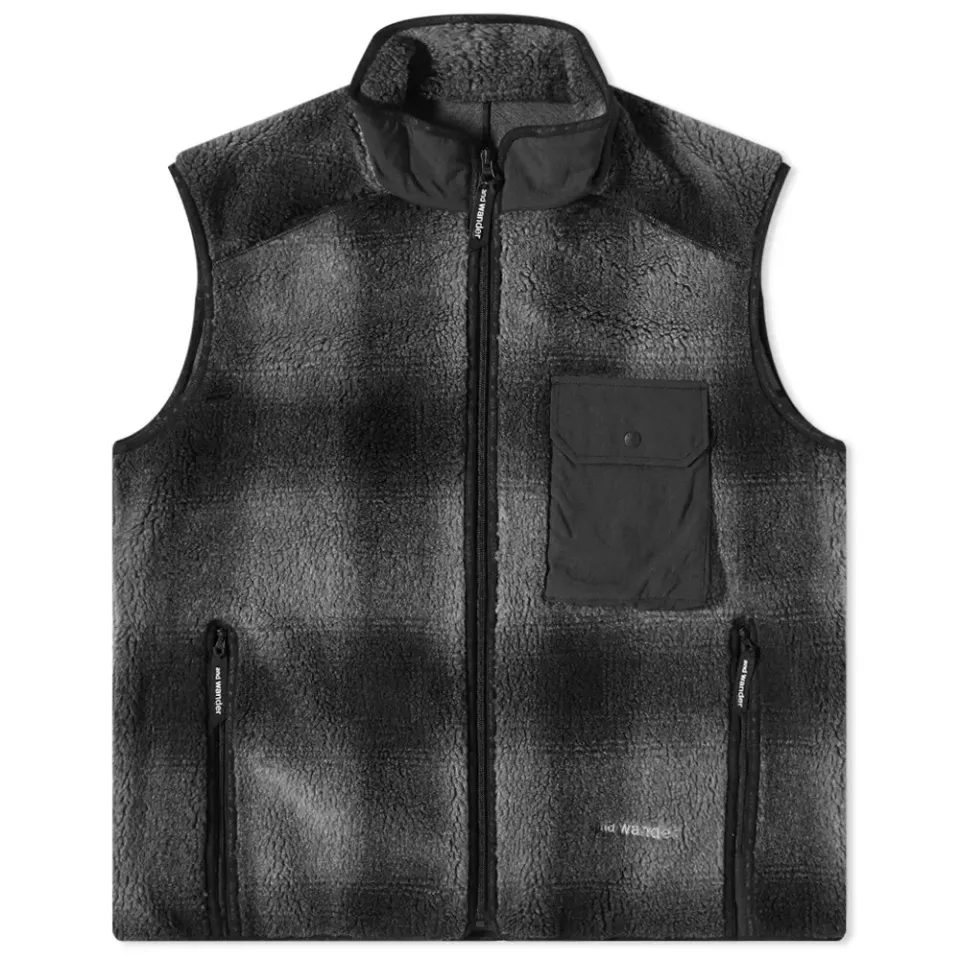 Check Boa Vest