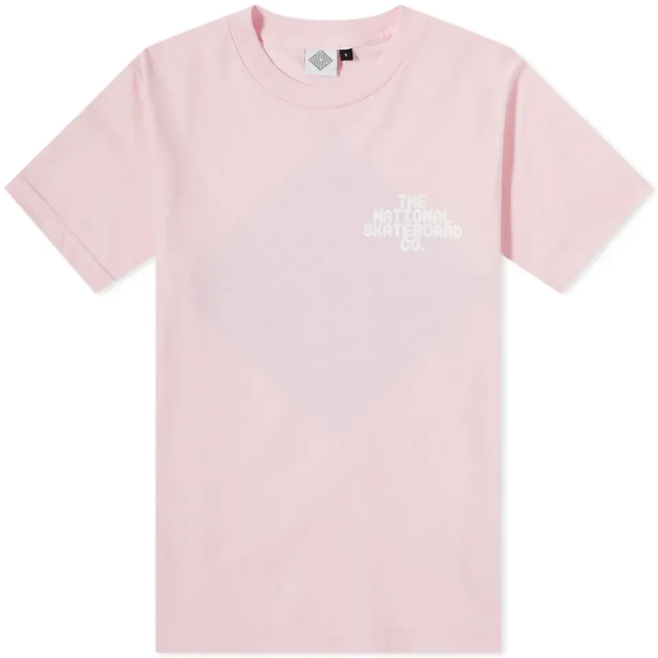 The National Skateboard Co. Block Logo Tee