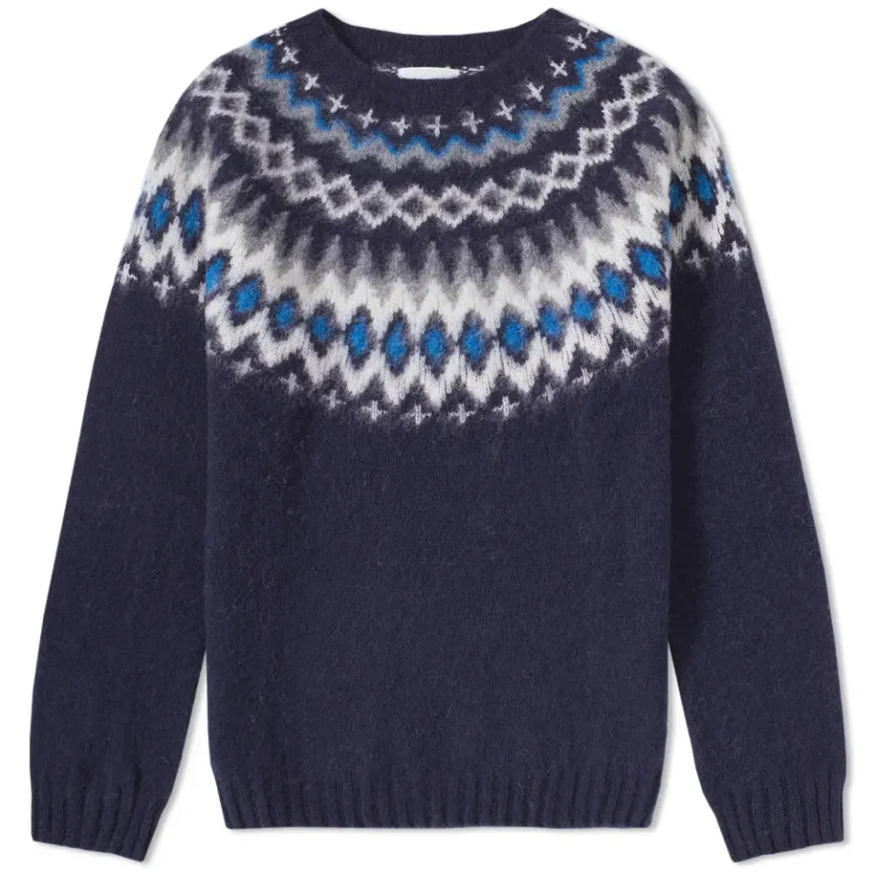 Birnir Fair Isle Crew Knit