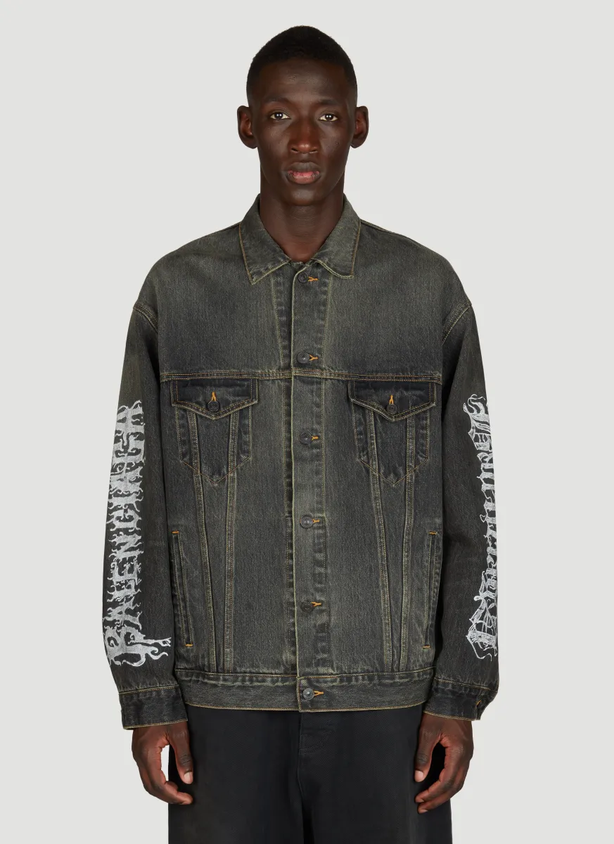 DIY Metal Large Fit Jacket