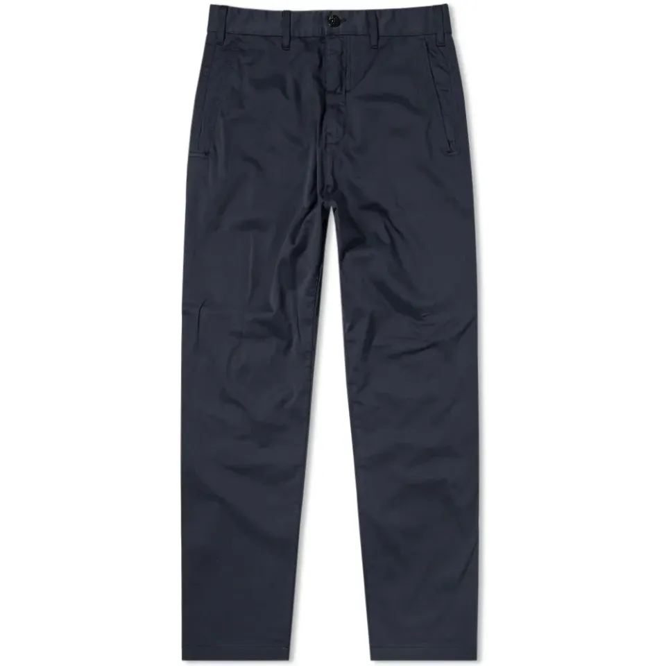 Garment Dyed Articulated Slim Pant