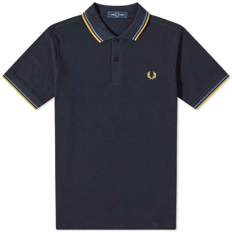 Slim Fit Twin Tipped Polo