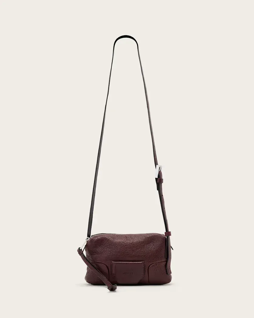 Ares Leather Micro Crossbody Bag