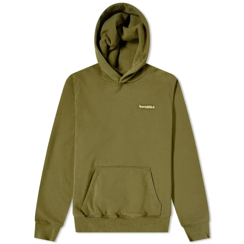 Serif Logo Hoodie